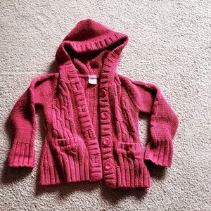 Pumpkin patch pink sweater